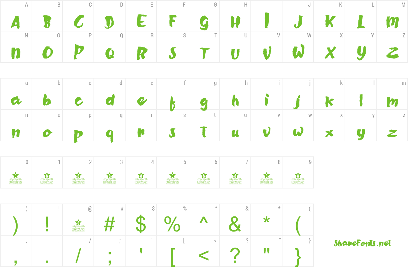 Font Gene Loves Jezebel preview